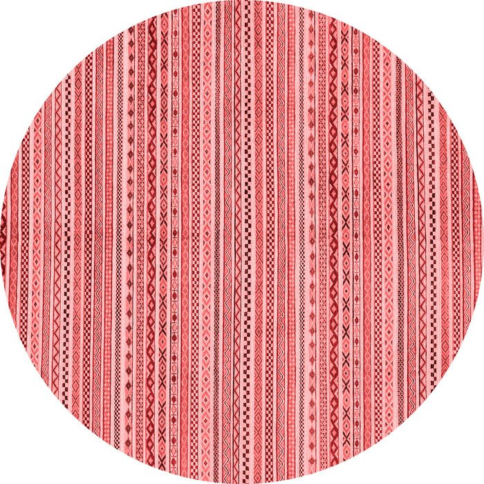 Machine Washable Abstract Red Modern Rug, wshabs2216red
