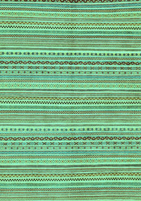 Abstract Turquoise Modern Rug, abs2216turq