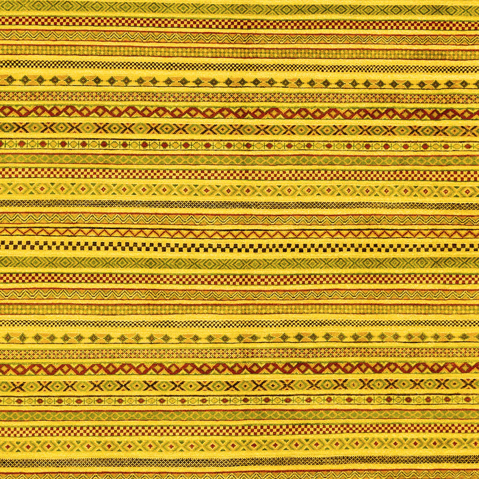 Abstract Yellow Modern Rug, abs2216yw