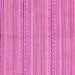 Square Abstract Pink Modern Rug, abs2216pnk