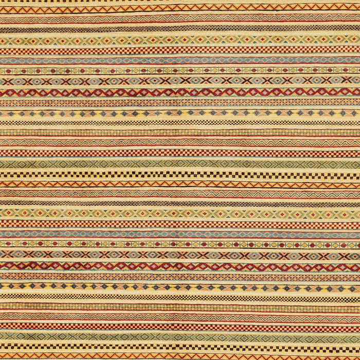 Machine Washable Abstract Red Rug, wshabs2216