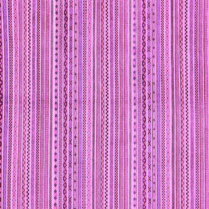 Square Machine Washable Abstract Purple Modern Area Rugs, wshabs2216pur