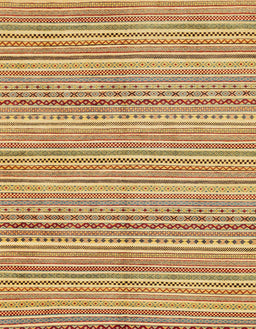 Abstract Red Modern Rug, abs2216