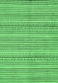 Abstract Emerald Green Modern Rug, abs2216emgrn