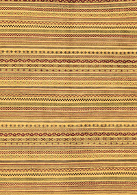 Abstract Brown Modern Rug, abs2216brn