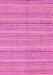 Machine Washable Abstract Pink Modern Rug, wshabs2216pnk