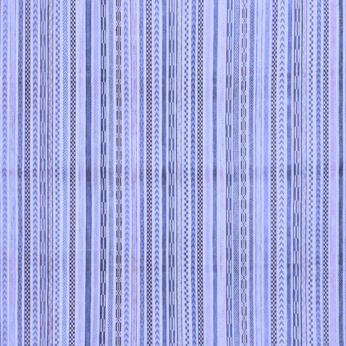 Square Abstract Blue Modern Rug, abs2217blu