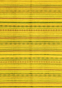 Abstract Yellow Modern Rug, abs2217yw