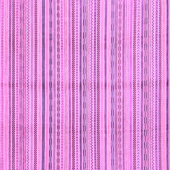 Square Machine Washable Abstract Purple Modern Area Rugs, wshabs2217pur