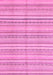 Machine Washable Abstract Pink Modern Rug, wshabs2217pnk