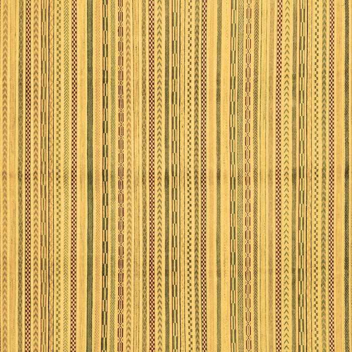 Square Abstract Brown Modern Rug, abs2217brn