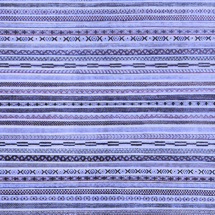 Abstract Blue Modern Rug, abs2218blu