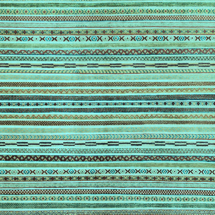 Abstract Light Blue Modern Rug, abs2218lblu