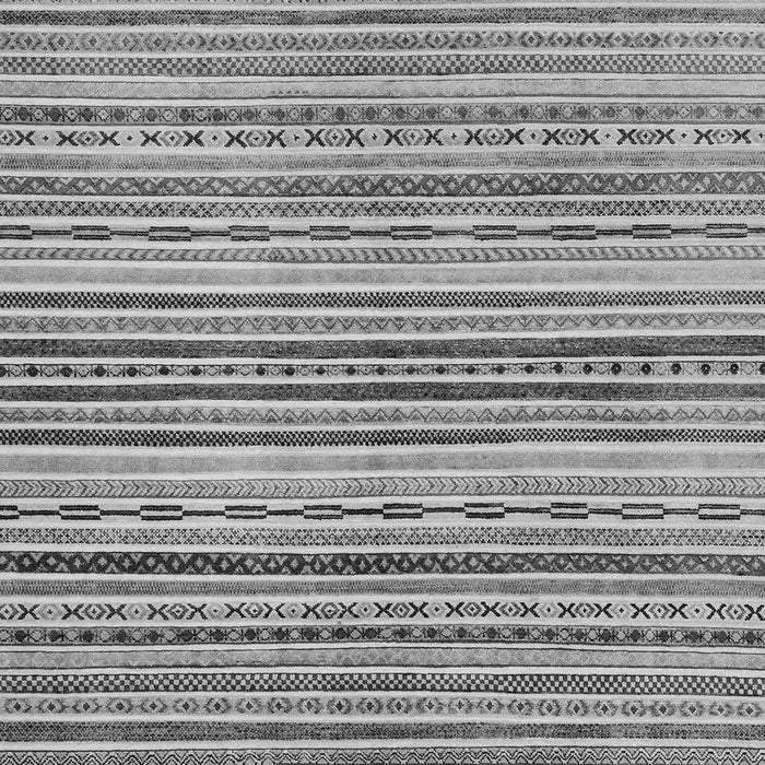 Machine Washable Abstract Gray Modern Rug, wshabs2218gry