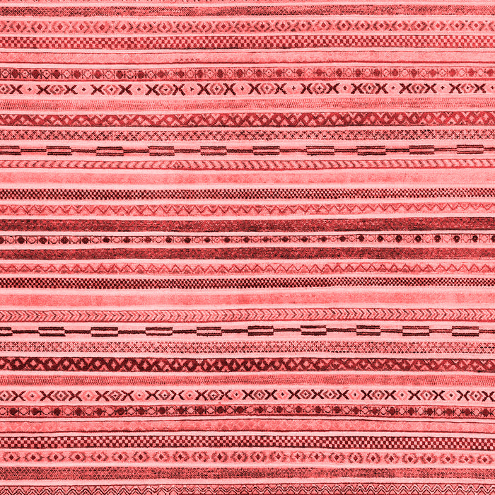 Machine Washable Abstract Red Modern Rug, wshabs2218red