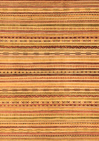 Abstract Orange Modern Rug, abs2218org