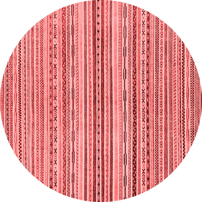 Machine Washable Abstract Red Modern Rug, wshabs2218red