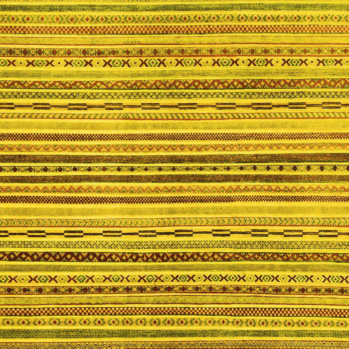 Machine Washable Abstract Yellow Modern Rug, wshabs2218yw