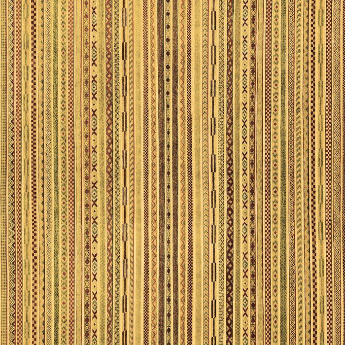 Square Abstract Brown Modern Rug, abs2218brn