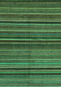 Abstract Turquoise Modern Rug, abs2219turq