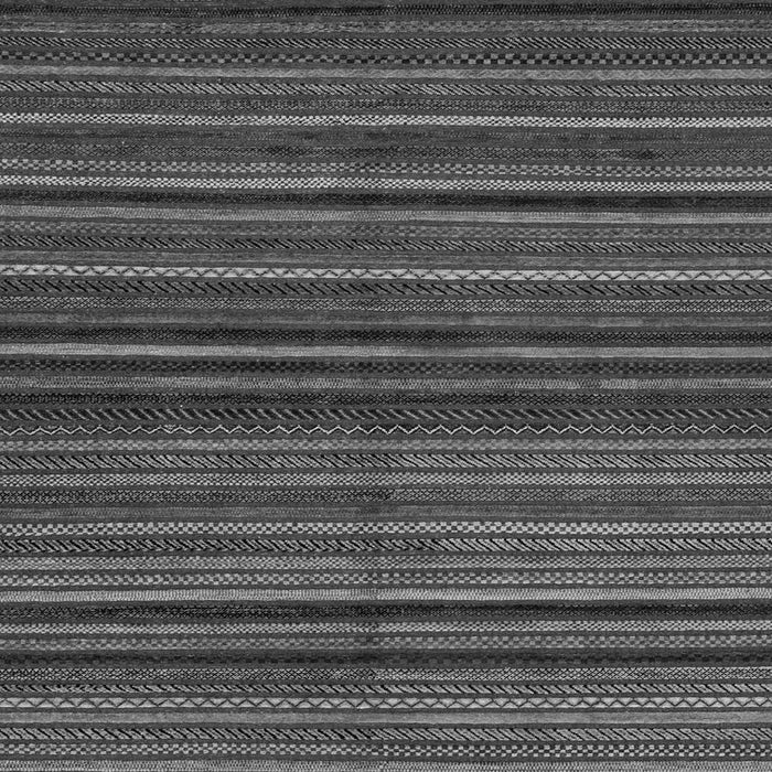 Square Abstract Gray Modern Rug, abs2219gry