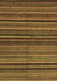 Abstract Brown Modern Rug, abs2219brn