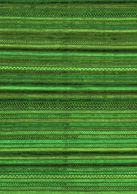 Abstract Green Modern Rug, abs2219grn