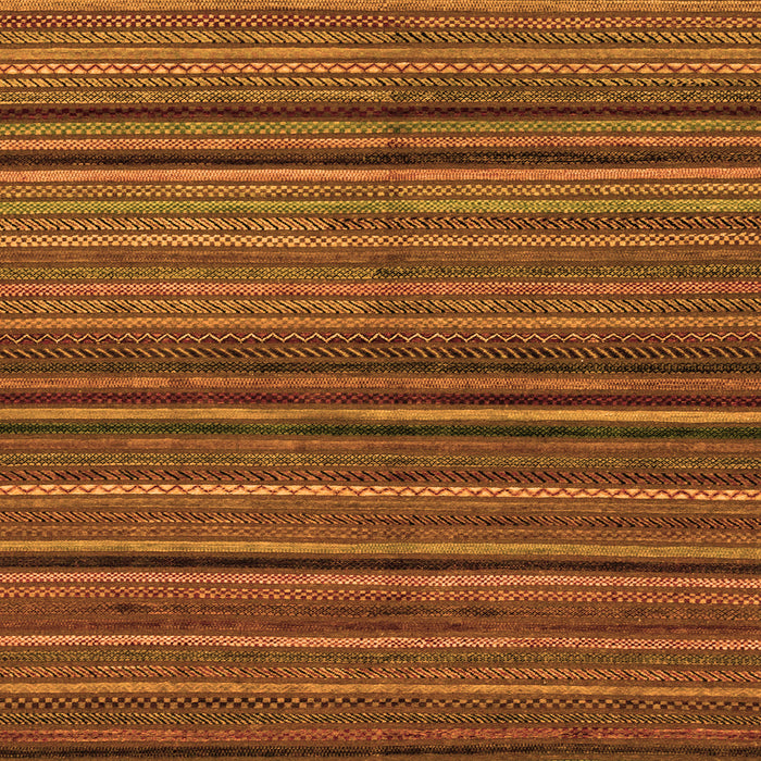 Square Abstract Orange Modern Rug, abs2219org