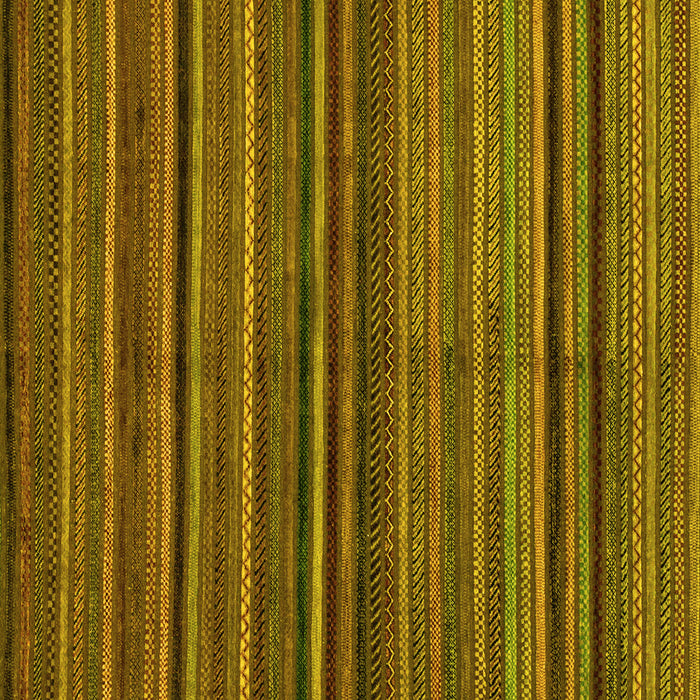 Square Machine Washable Abstract Yellow Modern Rug, wshabs2219yw