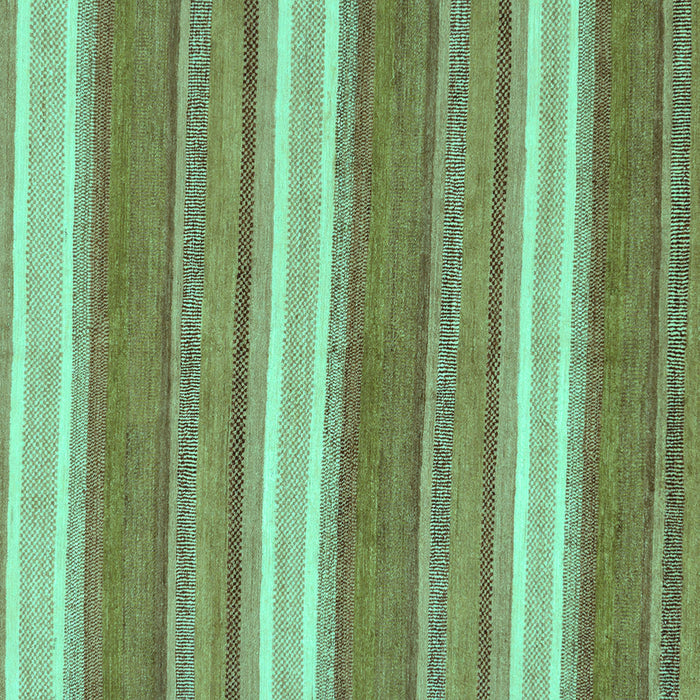 Square Abstract Turquoise Modern Rug, abs221turq