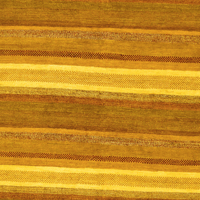 Machine Washable Abstract Yellow Modern Rug, wshabs221yw