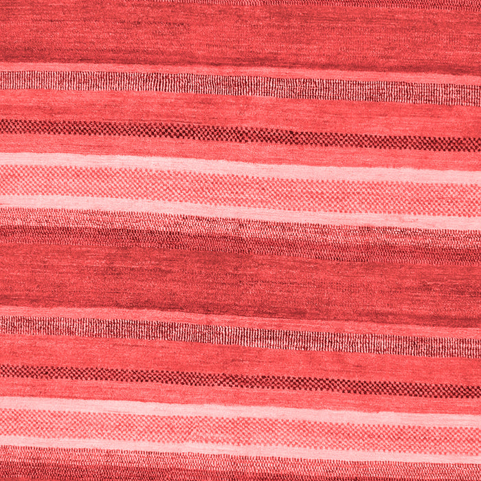 Machine Washable Abstract Red Modern Rug, wshabs221red