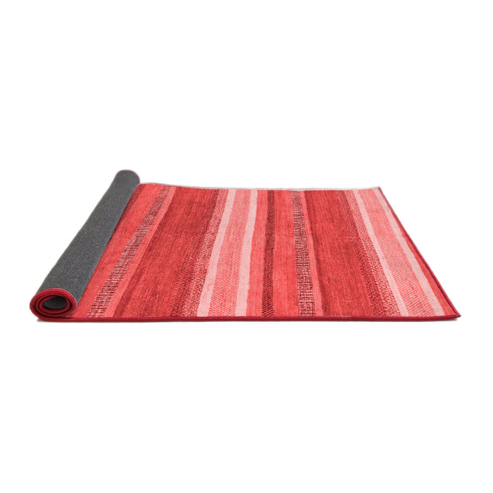 Abstract Red Modern Area Rugs