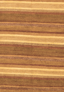 Abstract Brown Modern Rug, abs221brn