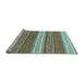 Sideview of Machine Washable Abstract Light Blue Modern Rug, wshabs221lblu