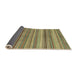 Sideview of Abstract Reddish Brown Modern Rug, abs2220