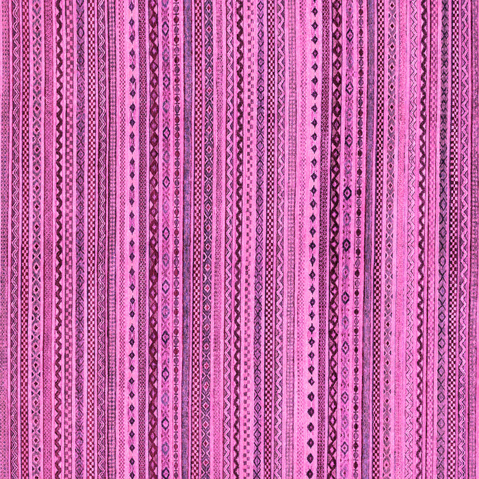 Square Abstract Pink Modern Rug, abs2220pnk