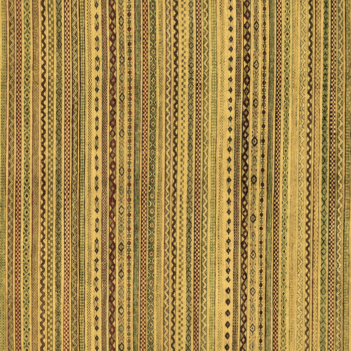 Square Abstract Brown Modern Rug, abs2220brn