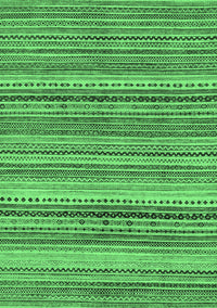 Abstract Emerald Green Modern Rug, abs2220emgrn