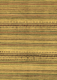 Abstract Brown Modern Rug, abs2220brn