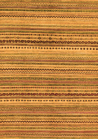 Abstract Orange Modern Rug, abs2220org