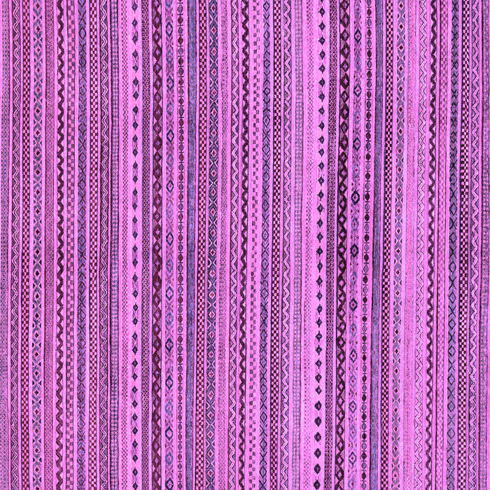 Square Machine Washable Abstract Purple Modern Area Rugs, wshabs2220pur