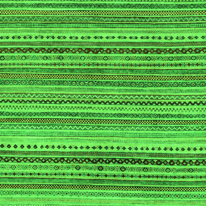 Machine Washable Abstract Green Modern Area Rugs, wshabs2220grn