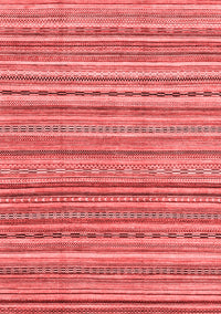 Abstract Red Modern Rug, abs2221red