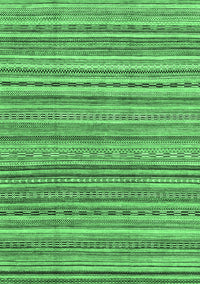 Abstract Emerald Green Modern Rug, abs2221emgrn