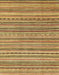 Abstract Golden Brown Yellow Modern Rug, abs2221