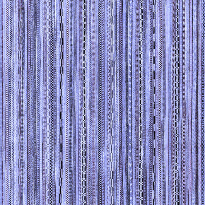 Square Machine Washable Abstract Blue Modern Rug, wshabs2221blu