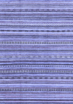 Abstract Blue Modern Rug, abs2221blu
