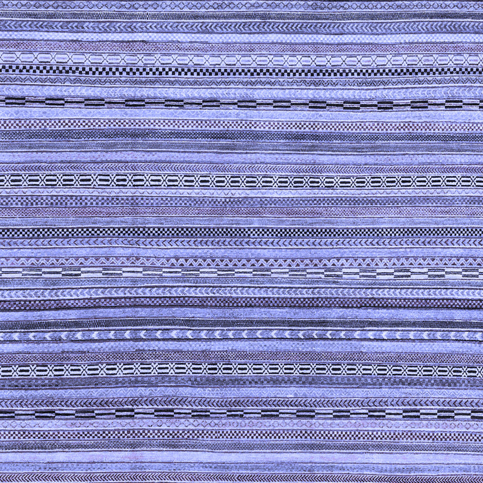 Abstract Blue Modern Rug, abs2221blu