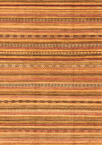 Abstract Orange Modern Rug, abs2221org